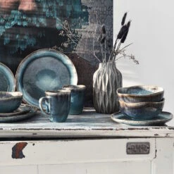 Geschirr-Set 16-tlg. HILDA In Dunkelblau 39 Geschirr-Set 16-tlg. HILDA In Dunkelblau -Einrichtungsgeschäft butlers geschirr set 16 tlg hilda in dunkelblau 19