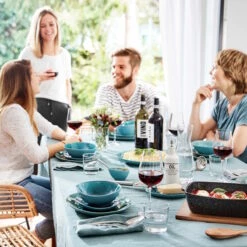 Geschirr-Set Zum Dinner 12-tlg. DE LA ROYA In Blau 22 Geschirr-Set Zum Dinner 12-tlg. DE LA ROYA In Blau -Einrichtungsgeschäft butlers geschirr set zum dinner 12 tlg de la roya in blau 10