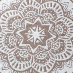 In- & Outdoor-Teppich Flora Ø118cm COLOUR CLASH In Natur-Weiß 12 In- & Outdoor-Teppich Flora Ø118cm COLOUR CLASH In Natur-Weiß -Einrichtungsgeschäft butlers in and outdoor teppich flora o118cm colour clash in natur weiss 5