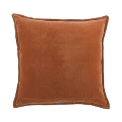 Kissen L 45 X B 45cm COTTON VELVET In Hellbraun -Einrichtungsgeschäft butlers kissen l 45 x b 45cm cotton velvet in hellbraun 2