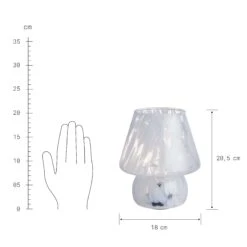 LED Leuchte Höhe 21cm MISS MARBLE In Hellblau 11 LED Leuchte Höhe 21cm MISS MARBLE In Hellblau -Einrichtungsgeschäft butlers led leuchte hohe 21cm miss marble in hellblau 4