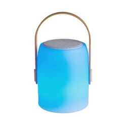 LED Leuchte Mit Bluetooth® Und Farbwechsel SOUND LOUNGE In Weiß-Hellbraun 24 LED Leuchte Mit Bluetooth® Und Farbwechsel SOUND LOUNGE In Weiß-Hellbraun -Einrichtungsgeschäft butlers led leuchte mit bluetooth r und farbwechsel sound lounge in weiss hellbraun 6