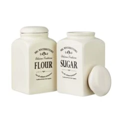 Mehl- & Zuckerdose MRS. WINTERBOTTOM'S In Creme 13 Mehl- & Zuckerdose MRS. WINTERBOTTOM'S In Creme -Einrichtungsgeschäft butlers mehl and zuckerdose mrs winterbottoms in creme 6