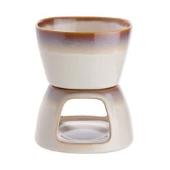 Mini-Fondue Mit 2 Gabeln AU CHOCOLAT In Beige -Einrichtungsgeschäft butlers mini fondue mit 2 gabeln au chocolat in beige 5