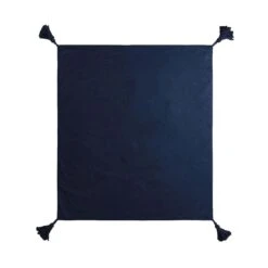 Picknickdecke L 175 X B 154cm BETWEEN FLOWERS In Dunkelblau 14 Picknickdecke L 175 X B 154cm BETWEEN FLOWERS In Dunkelblau -Einrichtungsgeschäft butlers picknickdecke l 175 x b 154cm between flowers in dunkelblau 4