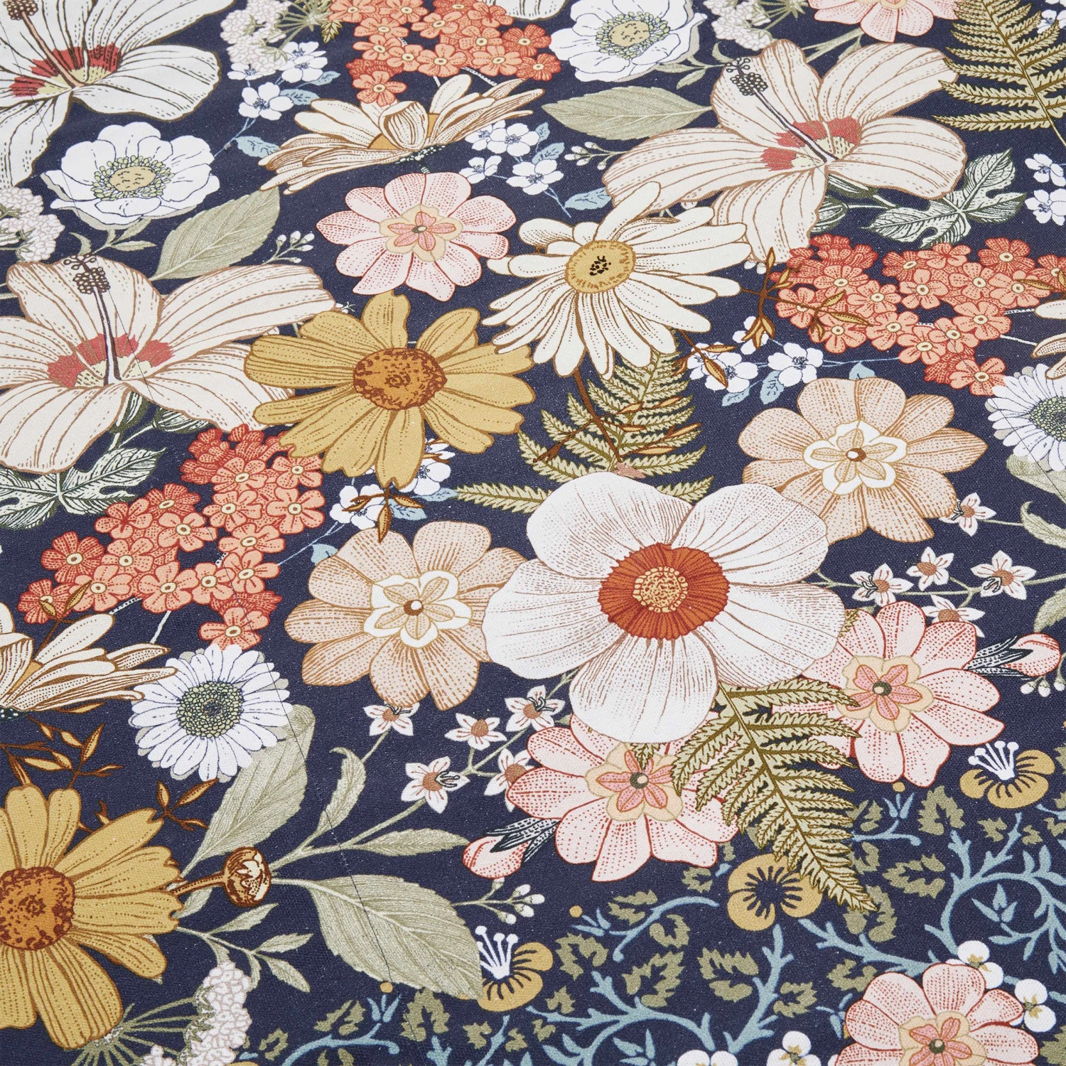 Picknickdecke L 175 X B 154cm BETWEEN FLOWERS In Dunkelblau 7 Picknickdecke L 175 X B 154cm BETWEEN FLOWERS In Dunkelblau – Bild 7