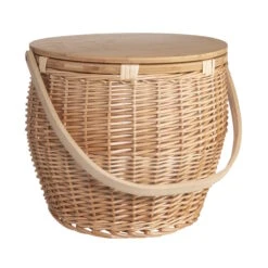 Picknickkorb Inkl. Isolierter Kühltasche THE GREAT OUTDOORS In Natur