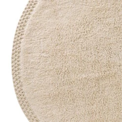 Teppich Hochflor Mit Makramé Ø120cm BOHO LOUNGE In Beige -Einrichtungsgeschäft butlers teppich hochflor mit makrame o120cm boho lounge in beige 5