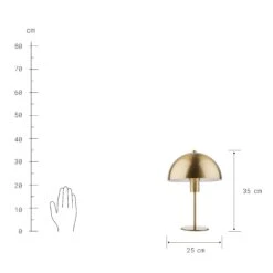 Tischlampe TOPEE In Gold -Einrichtungsgeschäft butlers tischlampe topee in gold 3