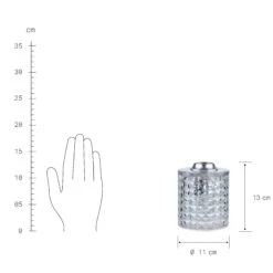 Tischleuchte Glas Ø11cm STILO In Transparent 7 Tischleuchte Glas Ø11cm STILO In Transparent -Einrichtungsgeschäft butlers tischleuchte glas o11cm stilo in transparent 2