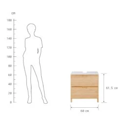 Waschbeckenunterschrank Mit Schublade WHITE SANDS In Natur-Weiß 19 Waschbeckenunterschrank Mit Schublade WHITE SANDS In Natur-Weiß -Einrichtungsgeschäft butlers waschbeckenunterschrank mit schublade white sands in natur weiss 3