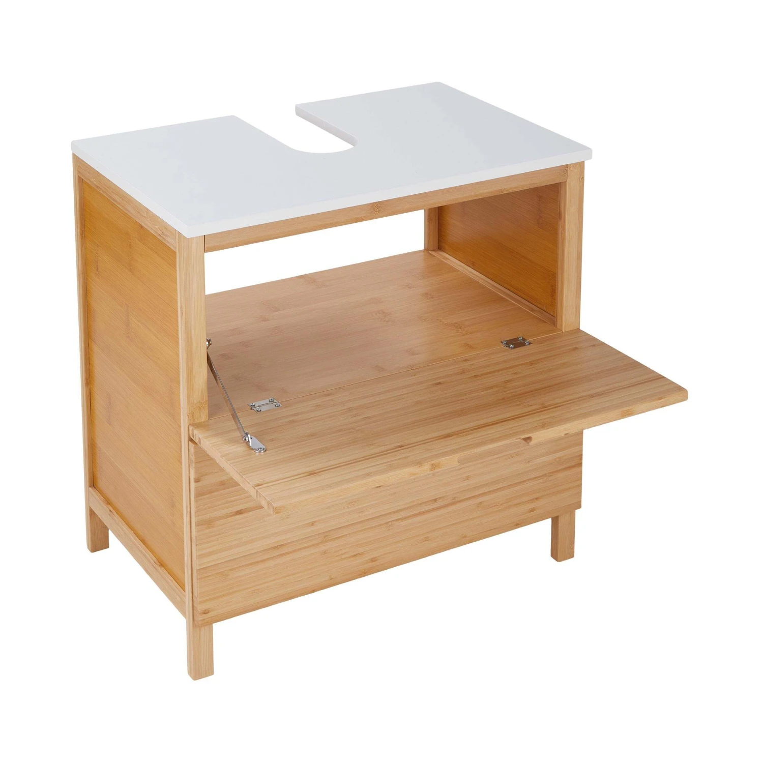 Waschbeckenunterschrank Mit Schublade WHITE SANDS In Natur-Weiß 10 Waschbeckenunterschrank Mit Schublade WHITE SANDS In Natur-Weiß – Bild 10