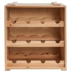 Weinregal VINOTHEK In Natur -Einrichtungsgeschäft butlers weinregal vinothek in natur 4