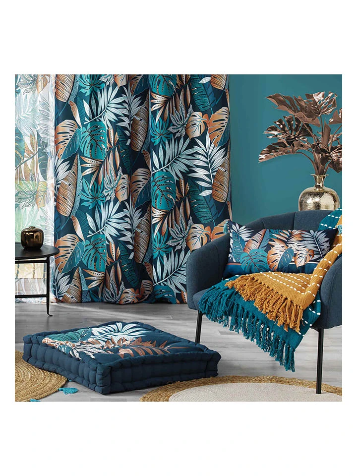 Sitzkissen "Terre Indigo" In Dunkelblau 3 Sitzkissen "Terre Indigo" In Dunkelblau – Bild 3