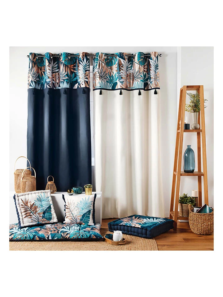 Sitzkissen "Terre Indigo" In Dunkelblau 4 Sitzkissen "Terre Indigo" In Dunkelblau – Bild 4