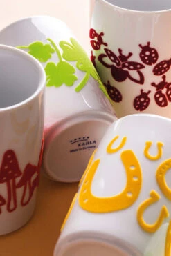 Glücksbotschafter Becher "touch! Kleeblatt" In Apfelgrün - 0,35 L -Einrichtungsgeschäft kahla glucksbotschafter becher touch kleeblatt in apfelgrun 0 35 l 5