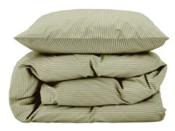 Bettwäsche Classic Stripe 135x200cm In Olive 8 Bettwäsche Classic Stripe 135x200cm In Olive -Einrichtungsgeschäft sodahl bettwasche classic stripe 135x200cm in olive 3