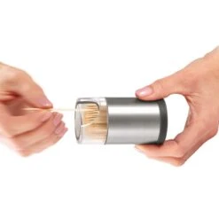 Zahnstocherspender GrandCHEF In Silber 6 Zahnstocherspender GrandCHEF In Silber -Einrichtungsgeschäft tescoma zahnstocherspender grandchef in silber 2